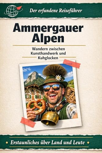 Ammergauer Alpen: Wandern zwischen Kunsthandwerk und Kuhglocken. Der erfundene Reiseführer