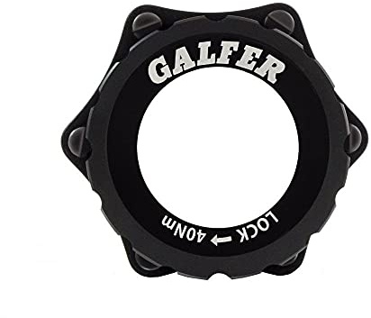 Galfer Center Lock Adapter für Erwachsene, Unisex, Schwarz, Einheitsgröße