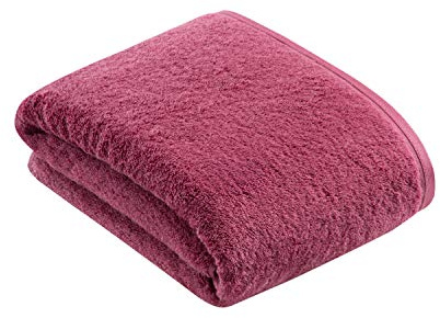 Vossen Vegan Life Badetuch 100 x 150 cm BlackBerry