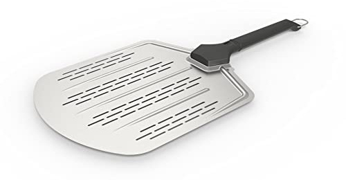Witt 12 Perforated Pizza Peel – Ultra Thin Aluminum Peel for Retrieving Pizzas from The Pizza Oven with Ease