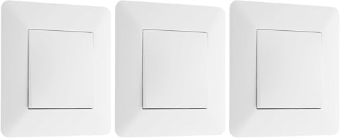 Zenitech - Bouton Poussoir Artezo - Blanc