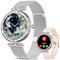 Efolen Smart Watch for Women(Answer/Make Call), 1.19 Touch Screen Fitness Watch with SpO2 HR Sleep Monitor, 120+ Sport, IP68 Waterproof Step Counter Ladies Smartwatch for iPhone Android Silver