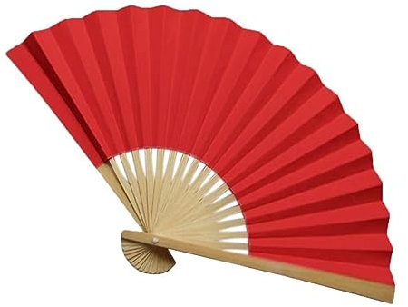 NTIYOU Folding Fan Hand Fans Folding fan Traditional Chinese Fans Hand Held Fans Paper Folding Fans Handheld Folded Fan Hand fans