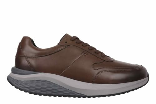 MBT Porto II Zapatos para Hombre. Calzado Fisiológico de Cuero. Diseño Elegante y Funcional para el Estilo Urbano. Plantilla de Amortiguación y Transpirabilidad para Mayor Comodidad. Color Marrón