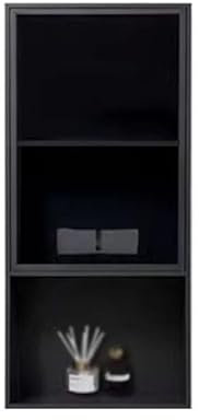 PFCDZDU Shower Niche With Door, Recessed Stainless Steel Organizer No Tile Needed, Wall Mounted Water proof Alcove For Home Hotel Bathroom Kitchen Storage(90x28x14cm)