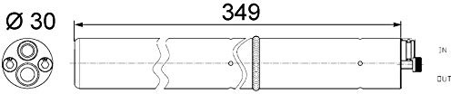 MAHLE Trockner, Klimaanlage AD243000S