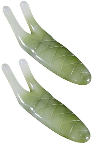 Lurrose Nasenmassagegeräte und Entspannenden Nasenmassage 2 Stück für aus Kunstharz für zur Gesichtsverschönerung Einfach zu Halten Zufällige Farbe