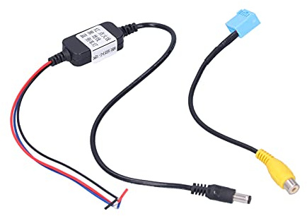 Rückfahrkamera-Relais, ABS-Auto-Relaisfilter Rückfahrkamera-Timer-Verzögerung mit Rückfahradapterkabel, passend für RCD330G