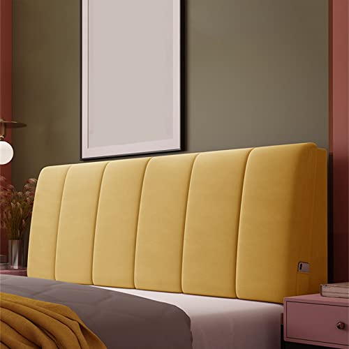 Kopfteil Ruhekissen,Gepolstertes Keilkissen Lendenpolster Große Rückenlehne Abnehmbarer Bezug, Lesekissen Für Schlafzimmer, Bank, Wohnheim,C,No headboard 78.7/200cm