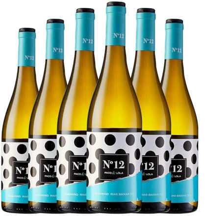 Paco & Lola Nº 12 Albariño Rías Baixas 75 cl Vino blanco (Caja de 6 Botellas de 75 cl)