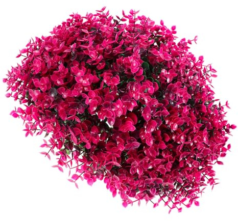 RORPOIR Artificial Eucalyptus Grass Plant Ball Decorative Topiary