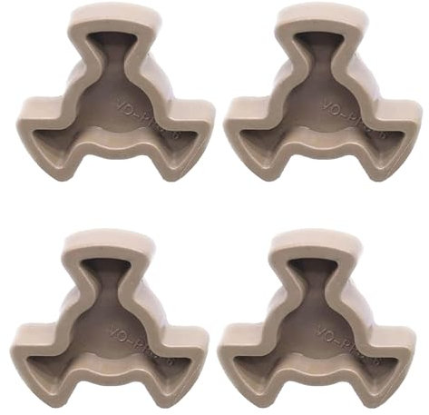 4 Pezzi Microonde Piatto Girevole Accoppiatore, Microwave Turntable Coupler, Accoppiatore per Piatto Girevole, Accoppiatore per Giradischi Universali per Vassoio Piattaforma Microonde