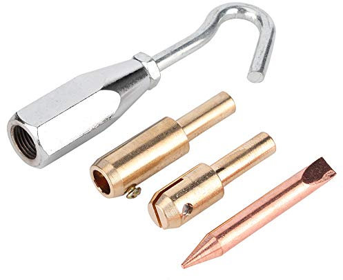 HTDRE Kit de débosselage, 86 pièces, Outil de réparation de Points pour Voiture, Soudeur de Goujons, Marteau de soudage, pour réparation de carrosserie et débosselage