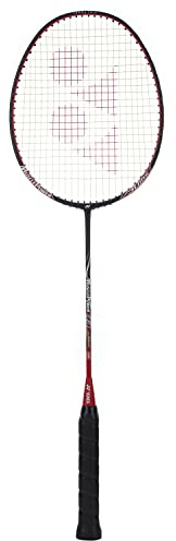 YONEX Muscle Power 33 Light Graphit Badmintonschläger, Schwarz / Rot