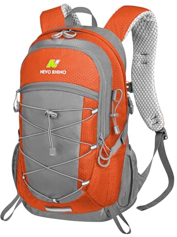 N NEVO RHINO Hiking Backpack 20L Water Resistant Outdoor Day Pack,Lightweight Travel Small Backpack for Men Women