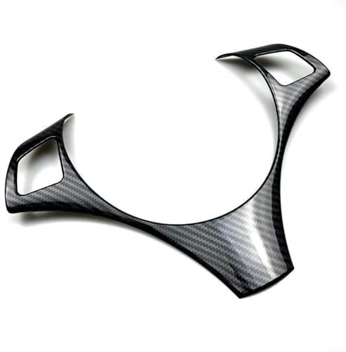 Kohlefaser-Lenkradabdeckung für BMW 1er-/3er-Serie E87 E90 E92 E93 2006–2012, Innendekorations-Zubehör
