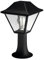 Philips myGarden Alpenglow - Poste de luz, iluminación exterior, bombilla no incluida, casquillo E27, aluminio, color negro