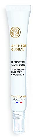 Yves Rocher ANTI-AGE GLOBAL - Anti-Pigmentflecken Konzentrat - Mildert Pigment & Altersflecken - Luxuriöse Gesichtspflege für reife Haut - 14 ml