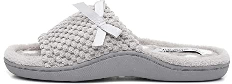 The Slipper Company Womens Mule Slipper in Grey - Size 4 UK - Grey
