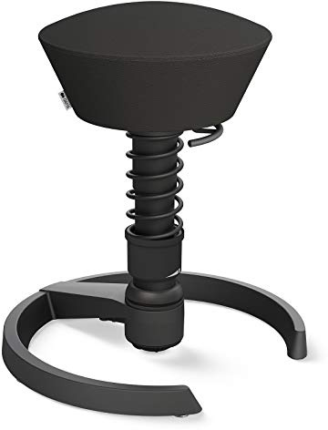 aeris Swopper – Ergonomischer Hocker – Bürohocker höhenverstellbar – Vielseitiger Sitzhocker für einen gesunden Rücken – Bürostuhl ohne Rollen, Feder Standard