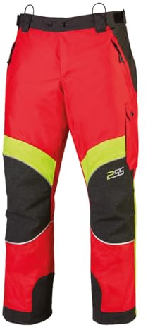 PSS Regenhose wasserdicht/Outdoorhose X-Treme Rain Rot/Gelb Größe 3XL