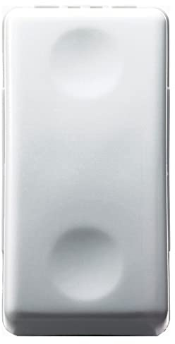 GEWISS - GW20572DY Interruttore Unipolare 250V AC, 16Ax, con Lente Neutra Sostituibile, Luminoso 230 V AC, 1 Modulo, System White