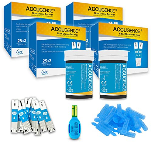 ACCUGENCE 200 strisce reattive per la glicemia. Test della glicemia (per ACCUGENCE PM900)