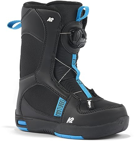 K2 Snowboard MINI TURBO, unisex snowboardstövlar för barn, svart, EU: 30 (UK: 11c/US: 12c / cm: 18) - 11H2020.1.1.12K