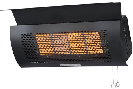 Heatstrip TGH34PLEU50 Gas Heizstrahler Propangas Outdoor zur Wandmontage