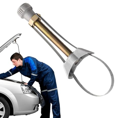 Générique Autoölfilterschlüssel | Ölfilterkralle | Ölfiltergehäuse für Ölwechsel, Kraftstofffilterschlüssel mit komplettem Zubehör für Autoreparaturwerkzeuge