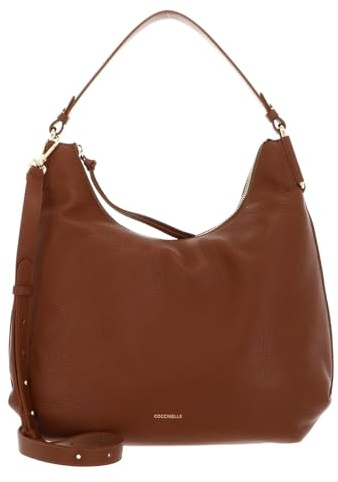 Coccinelle Leder Schultertasche Umhängetasche Rebekka Handbag Grained Leather
