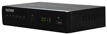 Denver DVBS-205HD - Ricevitore satellitare con HDMI, Scart e USB, colore: Nero