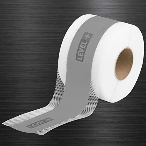 LEVEL PLUS 10m Elastomer Dichtband Sanitär Dichtungsband Abdichtband | Fliesen Flussigfolie Balkonabdichtung Dusche Bad Küche G01