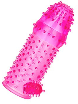 EIS Genoppte Penishülle mit Klitorisreizer | 12 cm | Sexspielzeug | Vibrator | Sex Spielzeug für Frauen | Sex Toys | G-Punkt Stimulation | Klitoris-Stimulation | Für Männer & Frauen