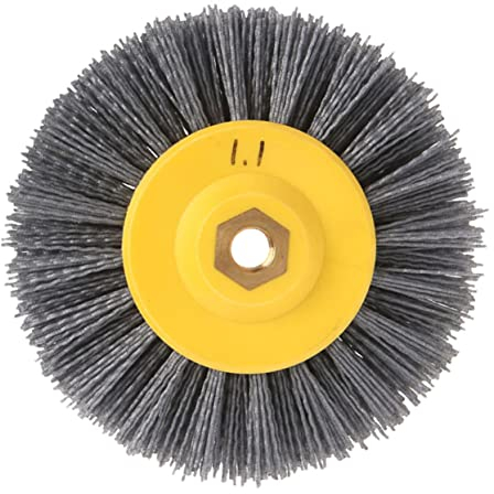 LALAFINA Ruota Lucidante Per Molatura Disco Di Lucidatura Resistente Strumento Di Pulizia Per Trapani Elettrici e Mulini Sospesi Adatto Per Rimuovere Polvere e Ossidazione