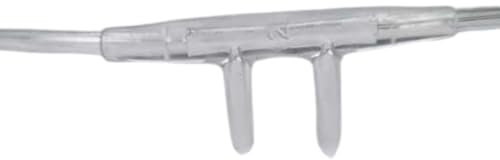 Baby Curved Prong Nasal Cannula with 2.1m Tubing | Neonatal Oxygen Therapy Cannula | Soft Medical-Grade Silicone, Hypoallergenic, Latex-Free | Gentle Infant Respiratory Support