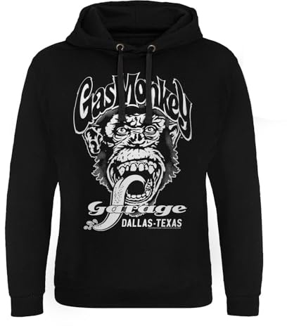 Gas Monkey Garage Offizielles Lizenzprodukt Dallas, Texas Epic Hoodie