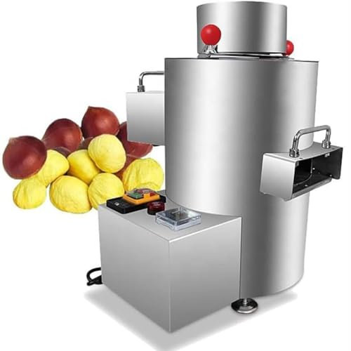 MIAOMI Macchina per gusci di Castagne, Macchina Automatica per sgusciare e Aprire Castagne, Macchina per Intagli di Castagne Adatta