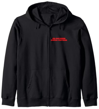 Maglia Partigiana IERI OGGI DOMANI SEMPRE PARTIGIANI Felpa con Cappuccio