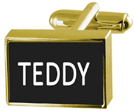 Geldklammer mit Namen und Gravur - Teddy