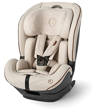 Silver Cross - Balance i-Size Car Seat - Toddler Car Seat - Isofix Car seat - 5 Point Safety Harness - 15 months to 12 years - Almond