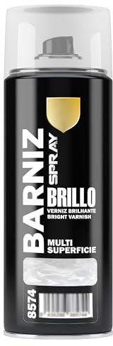 Etrexonline Pintura Spray Multicolor Profesional | 400ml | Adecuado para Metal, Madera & Plástico | Color Barniz | Secado Rápido | Paquete de 1