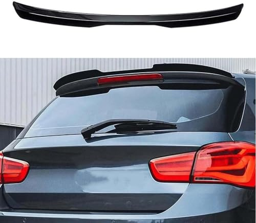 Heckspoiler für BMW 1 Series F20 F21 LCI M135i 116i 116d 118i 120i 120d 125i 125d 128i 2015-2019,ABS Material Spoiler Auto Heckflügel Dachspoilerflügel Heckflügel Lippe Auto Tuning