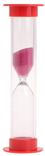 bnsggl Reloj despertador, reloj de arena de 1 minuto, reloj de arena para cocinar, juguetes para niños, temporizador de cocina, decoración del hogar