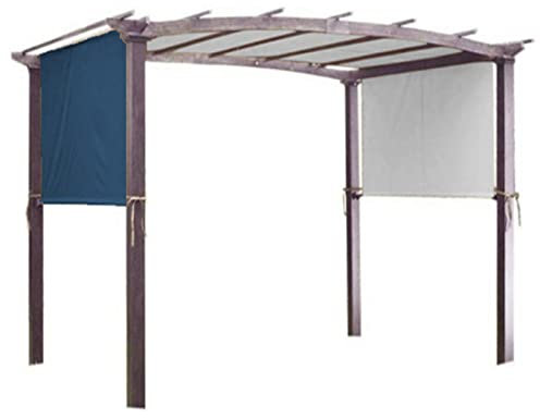 Wasserdichte Universal-Pergola-Ersatzdach, Marineblau, 3 x 2,4 m, Schattenabdeckung für Pergola-Struktur