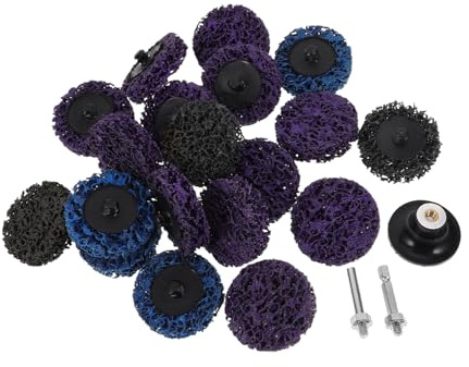 LOORGVEL Dischi Abrasivi per Smerigliatrice e Trapano Multifunzione per Levigatura e Lucidatura e Plastica Materiali Resistenti Allabrasione Ricambi Versatili per Utensili Rotativi