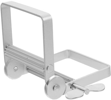 ROMISBABA 2 piezas Exprimidor Manual de Pasta Dientes y Tintes Unidades Acero Inoxidable Resistente Práctico para Baño y Cosméticos Rodillo Ahorra Producto Diseño Compacto y Duradero