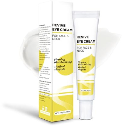 Revive Eye Cream, Eye Repair Cream, Firming Moisturizing Augencreme, Straffende augenringe creme, Feuchtigkeitscreme Reduziert Taschen Unter Augen, Dunkle Ringe und Schwellungen 40g