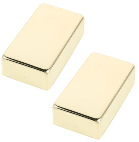 UPKOCH 2 Piezas Funda Para Pastilla De Guitarra Eléctrica Carcasa Completa Metal Protector De Humbucker Anillo De Cubierta De Pastilla