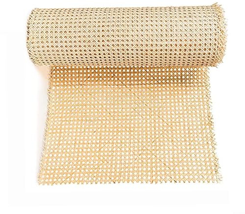 Sábana de malla de ratán de alta calidad, opciones de varios tamaños para bastones de sillas y decoración elegante del hogar (K)